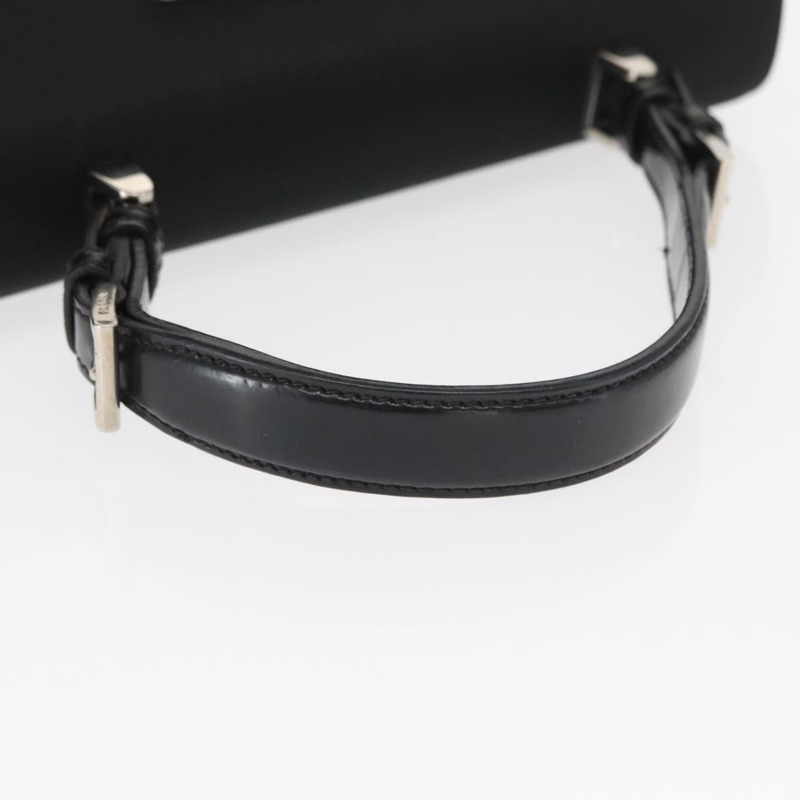 【日本直送】PRADA 尼龍手提包 黑色 銀色 正品 157269SAV-6