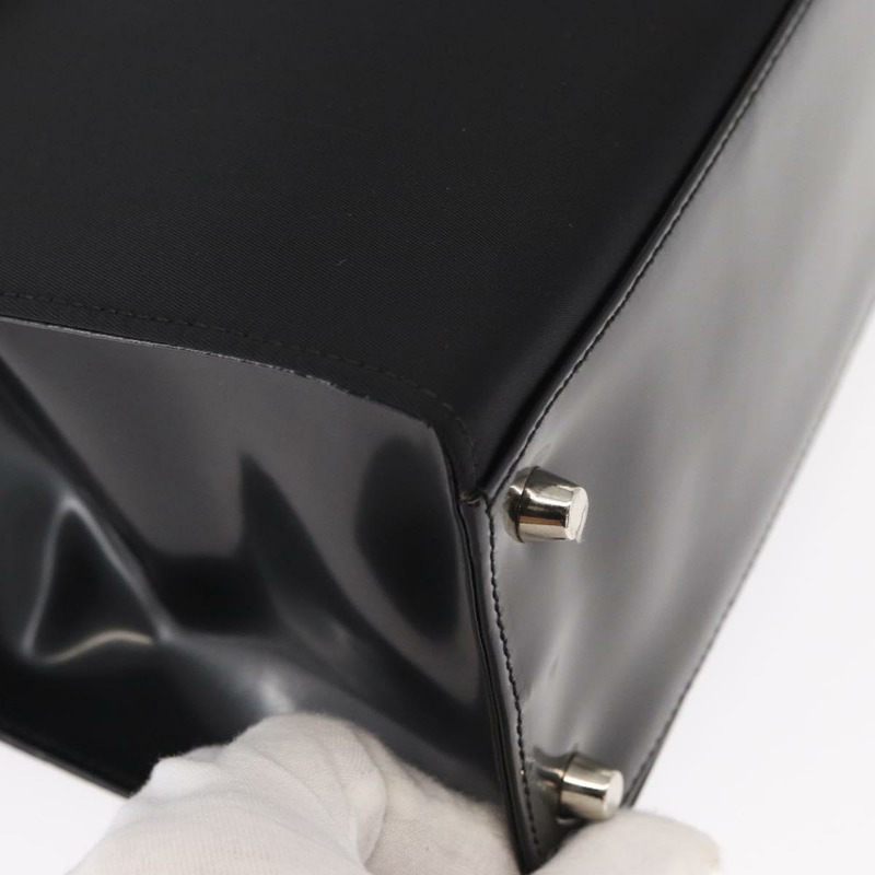 【日本直送】PRADA 尼龍手提包 黑色 銀色 正品 157269SAV-7