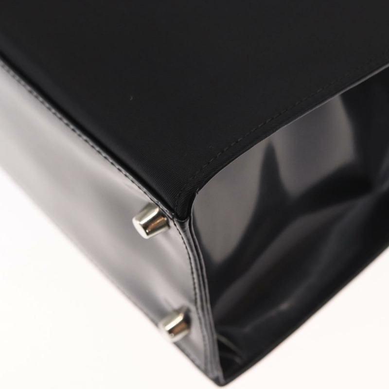 【日本直送】PRADA 尼龍手提包 黑色 銀色 正品 157269SAV-16