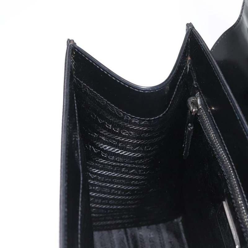 【日本直送】PRADA 尼龍手提包 黑色 銀色 正品 157269SAV-21