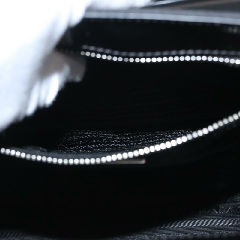 【日本直送】PRADA 尼龍手提包 黑色 銀色 正品 157269SAV-23