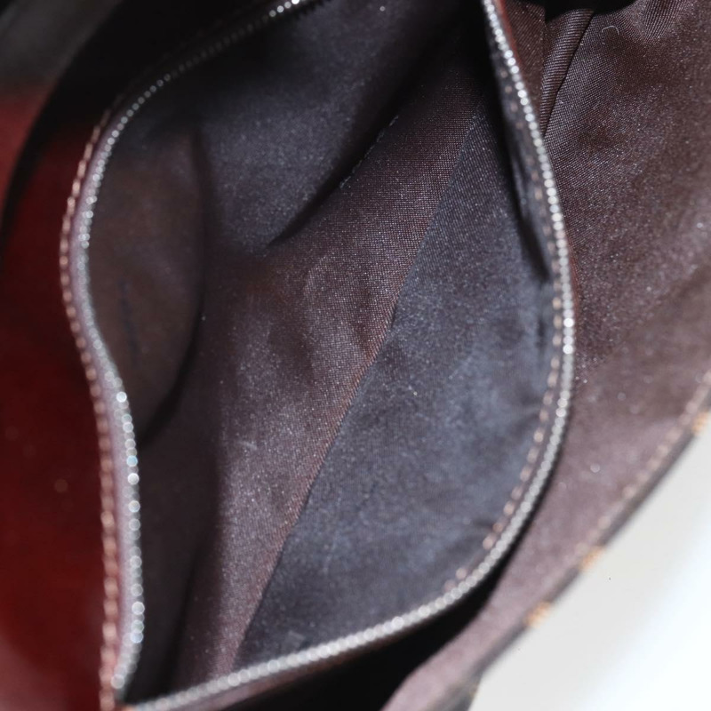 【日本直送】FENDI Zucca帆布單肩包 棕色/黑色 正品 157270V-10