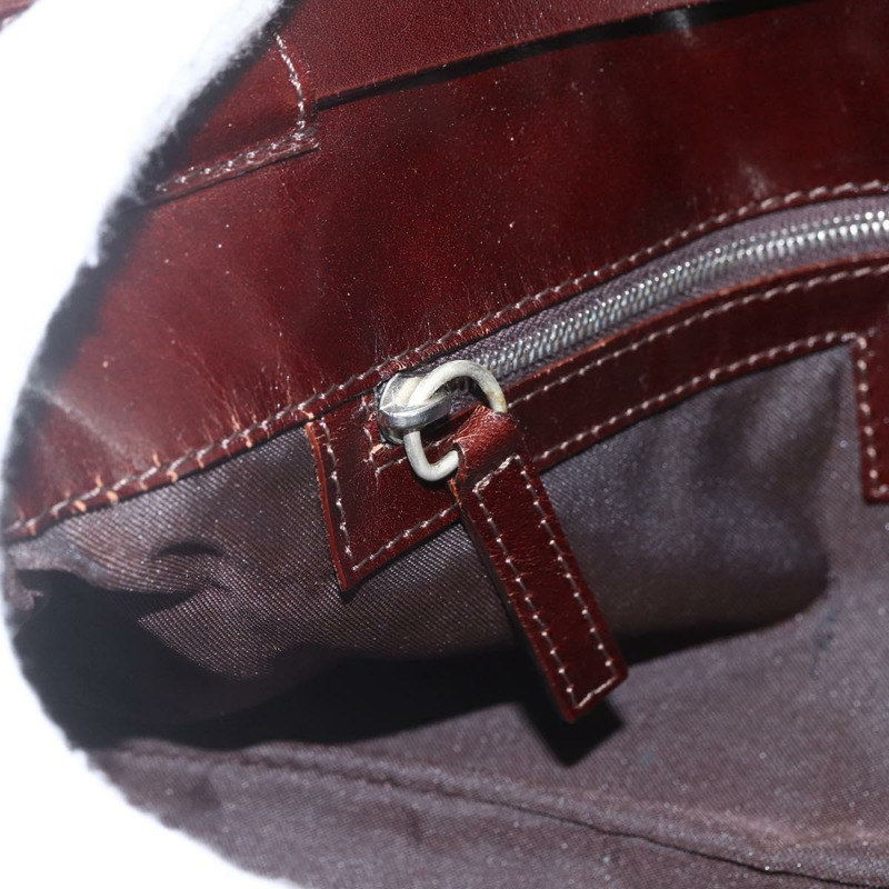 【日本直送】FENDI Zucca帆布單肩包 棕色/黑色 正品 157270V-19