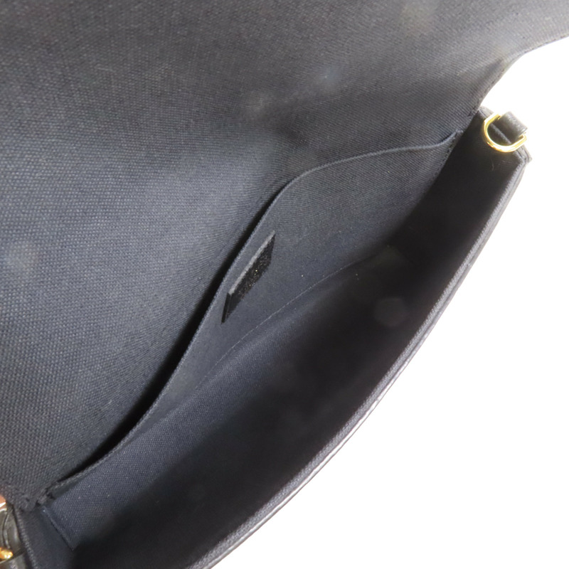 LOUIS VUITTON Monogram Empreinte Felicie Pochette 金扣鏈帶肩背袋-6