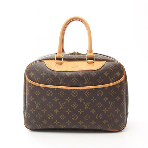路易威登 Deauville Bowling 化妝包 M47270 Monogram 皮革 棕色 LV