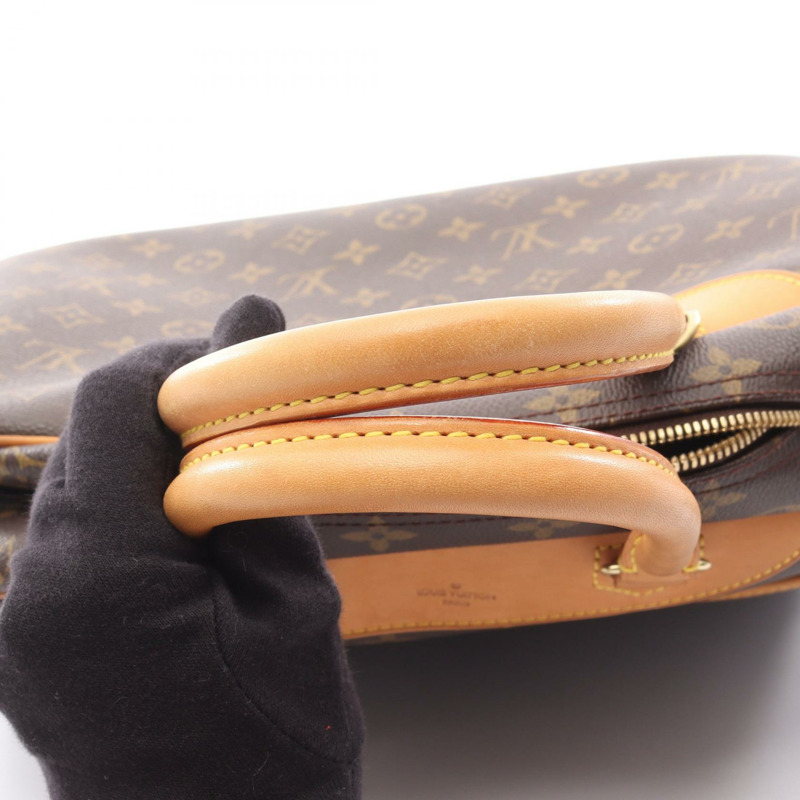 路易威登 Deauville Bowling 化妝包 M47270 Monogram 皮革 棕色 LV-12