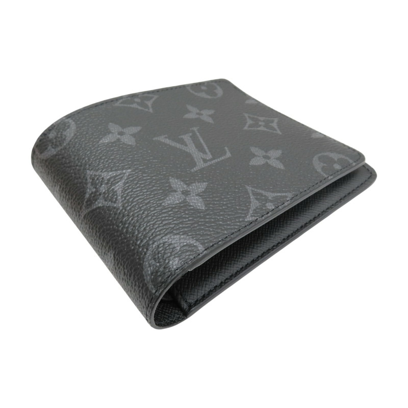 黑色 Monogram帆布 Multiple 兩折短夾 M61695【LOUIS VUITTON LV 路易威登】 M61695-2