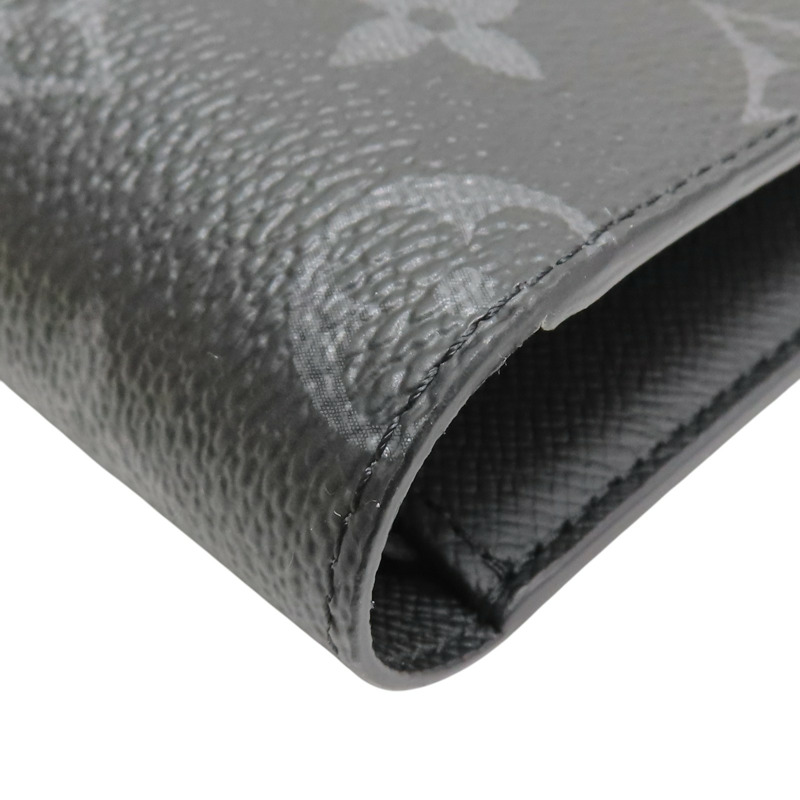 黑色 Monogram帆布 Multiple 兩折短夾 M61695【LOUIS VUITTON LV 路易威登】 M61695-8