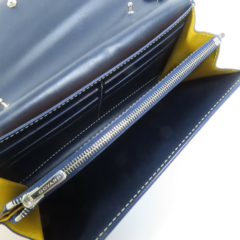 GOYARD 塗層帆布Varenne Continental Wallet肩背袋-6
