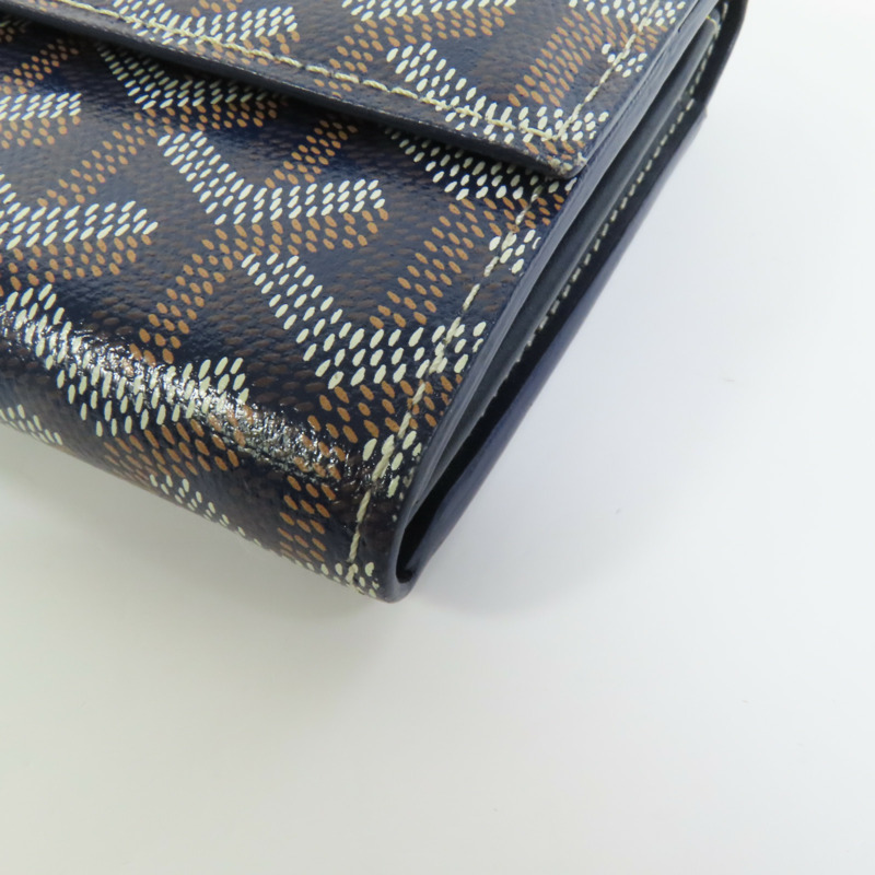 GOYARD 塗層帆布Varenne Continental Wallet肩背袋-11