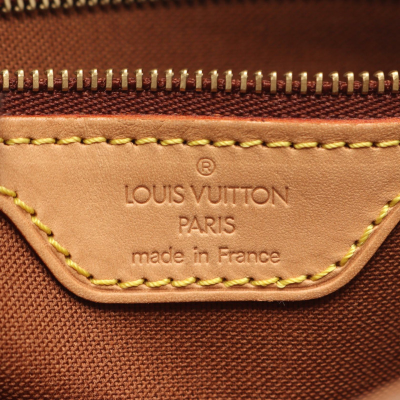 路易威登迷你環形肩背包 M51147 Monogram 皮革 棕色 二手-3