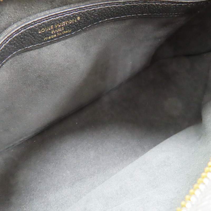 黑色 原花牛皮 壓紋 Boulogne PM 肩背包 M12930 (缺短背帶)【LOUIS VUITTON LV 路易威登】 M12930-4