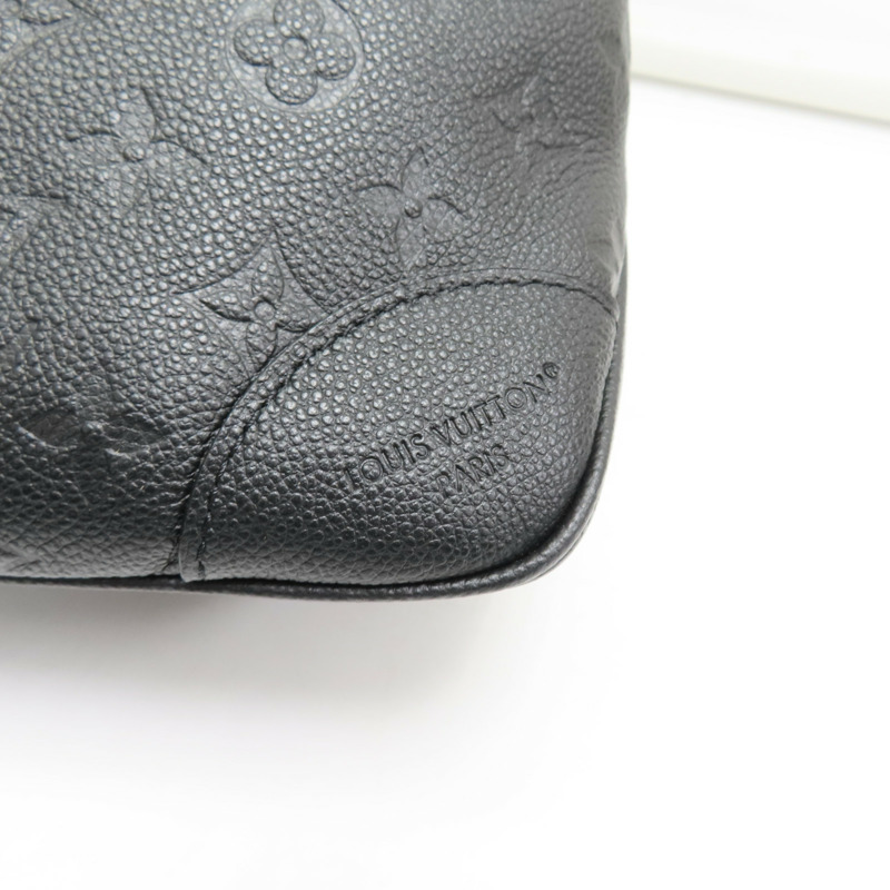 黑色 原花牛皮 壓紋 Boulogne PM 肩背包 M12930 (缺短背帶)【LOUIS VUITTON LV 路易威登】 M12930-6