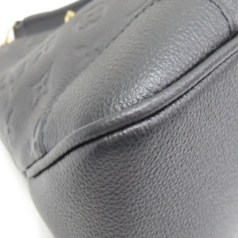 黑色 原花牛皮 壓紋 Boulogne PM 肩背包 M12930 (缺短背帶)【LOUIS VUITTON LV 路易威登】 M12930-10