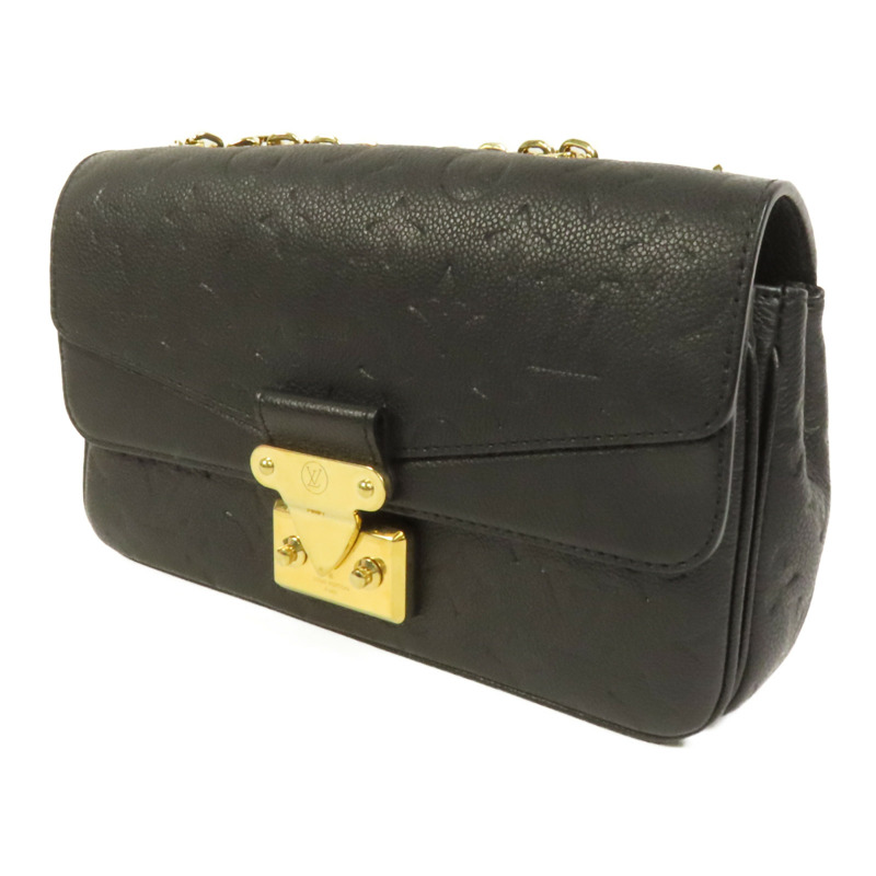 LOUIS VUITTON Momogram Empreinte Marceau金扣肩背袋-1