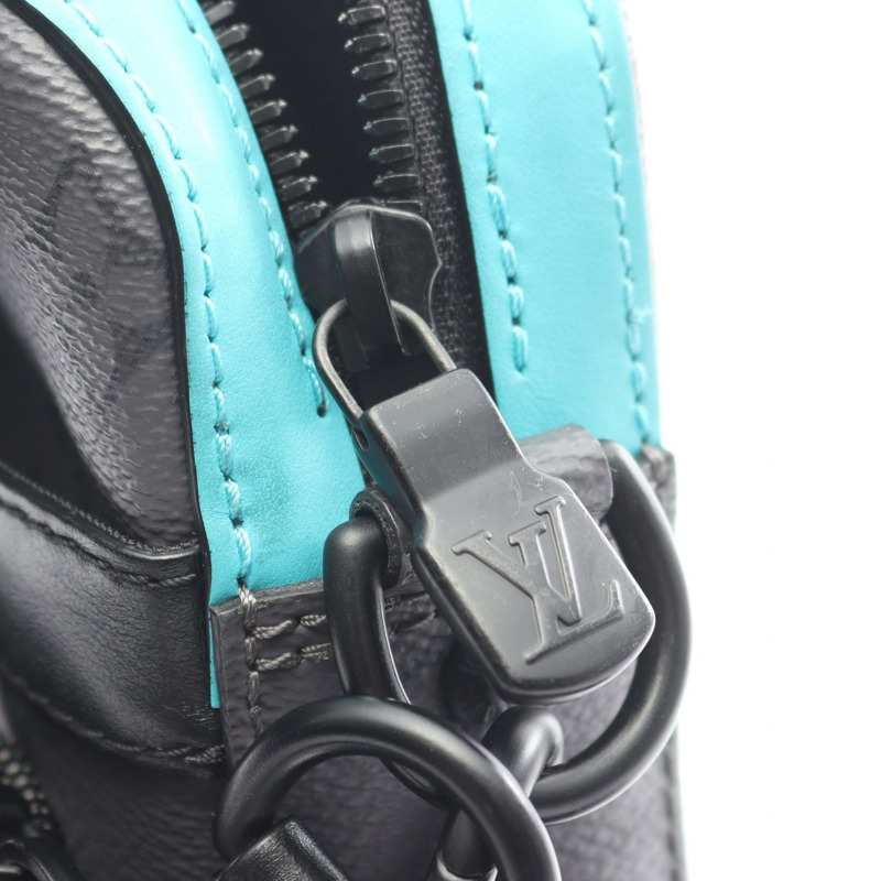 路易威登 Trio Messenger 單肩包 M11648 Monogram Eclipse Reverse 男款-4