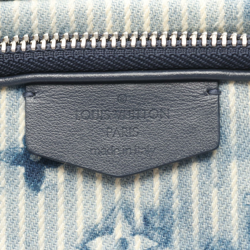 路易威登戶外 Pochette Hickory Stripe Watercolor 腰包 M80462-3