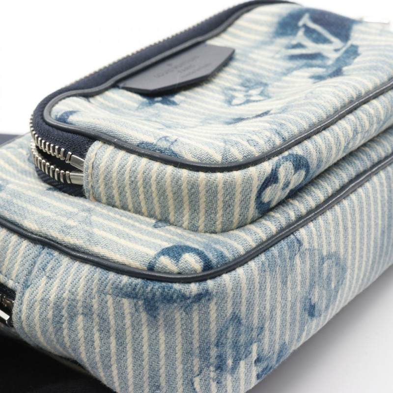 路易威登戶外 Pochette Hickory Stripe Watercolor 腰包 M80462-7