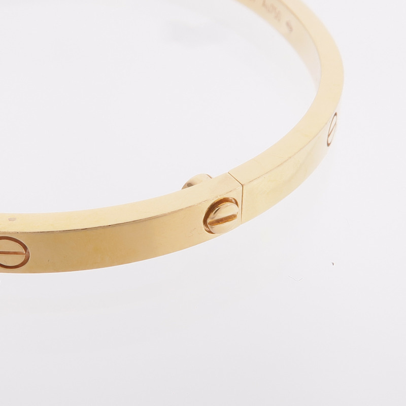CARTIER 18K玫瑰金Love Bracelet Small Model手鐲Cartier#17-6