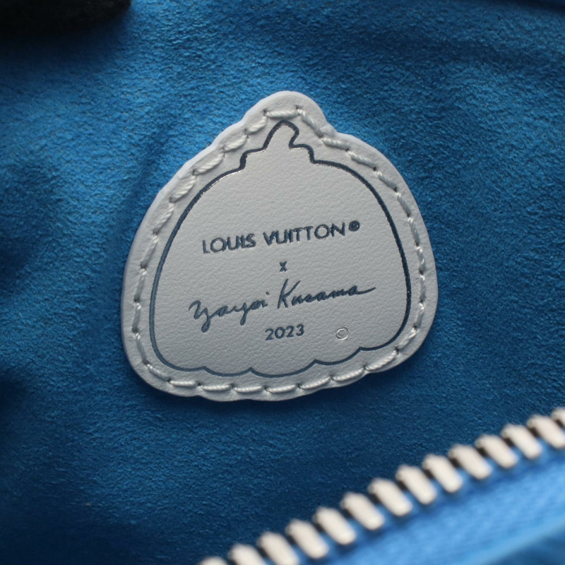 路易威登 Speedy Bandouliere 20 單肩手提包 M46425 皮革 藍色 二手-3