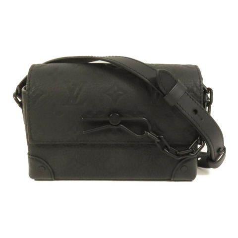 LOUIS VUITTON Monogram Taurillon Steamer Wearable Wallet扣肩背袋