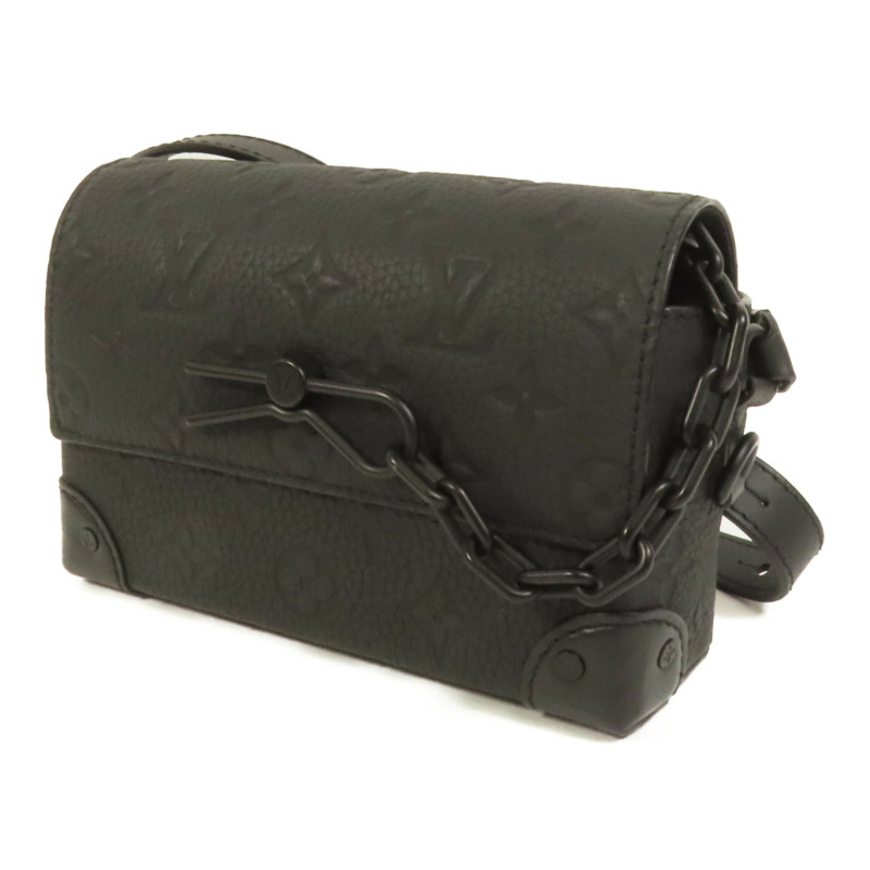 LOUIS VUITTON Monogram Taurillon Steamer Wearable Wallet扣肩背袋-2