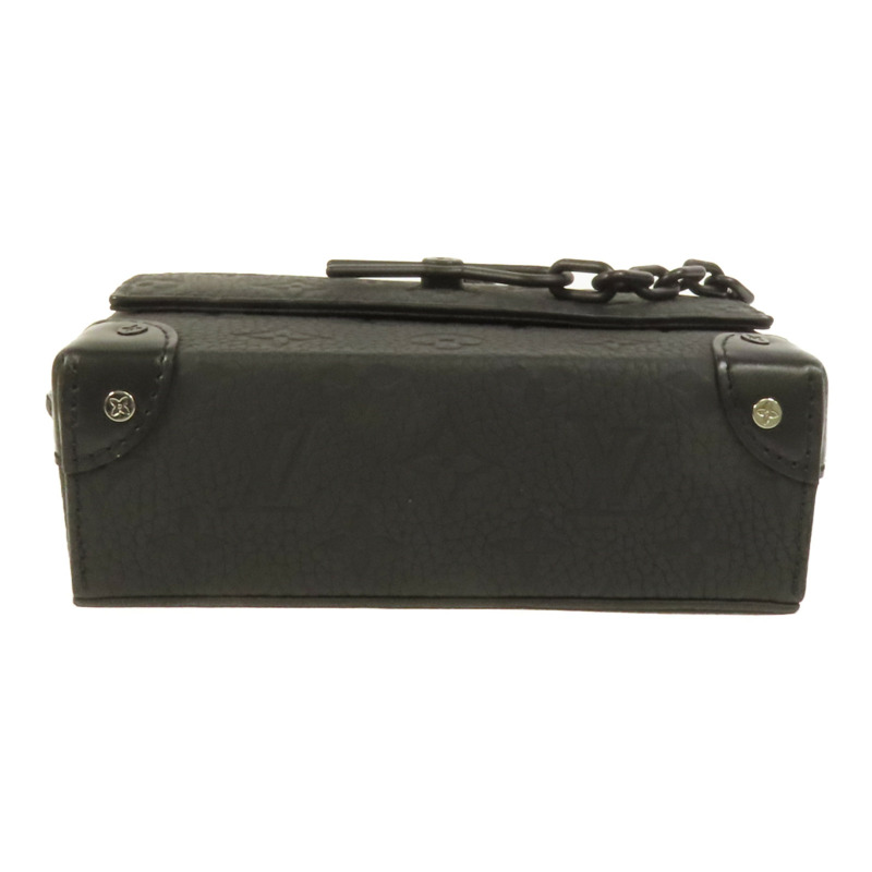 LOUIS VUITTON Monogram Taurillon Steamer Wearable Wallet扣肩背袋-3