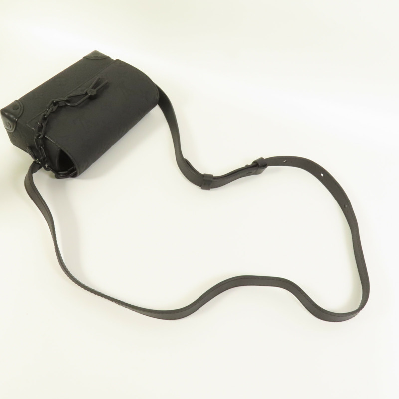 LOUIS VUITTON Monogram Taurillon Steamer Wearable Wallet扣肩背袋-4