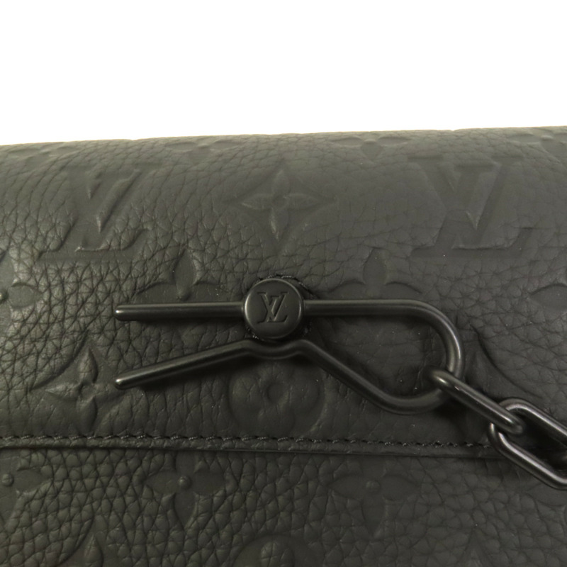 LOUIS VUITTON Monogram Taurillon Steamer Wearable Wallet扣肩背袋-5