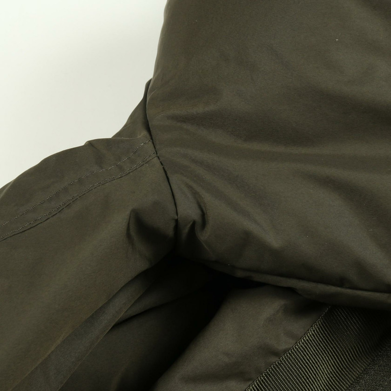 MONCLER GRAFTON 附帽羽絨外套 聚酯纖維 卡其色 #0 二手 男款-9