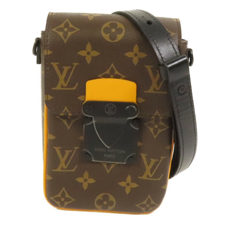 LOUIS VUITTON Monogram S-Lock Vertical Wearable Wallet肩背袋-0