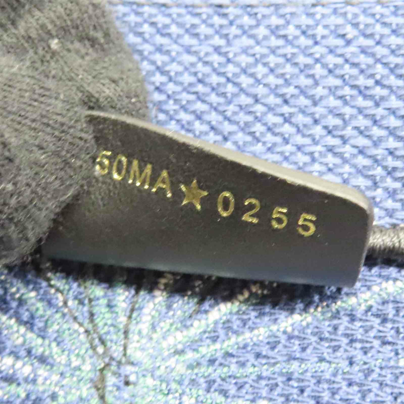 藍色 多色刺繡帆布 Book Tote M 手提包【Dior 迪奧】-7