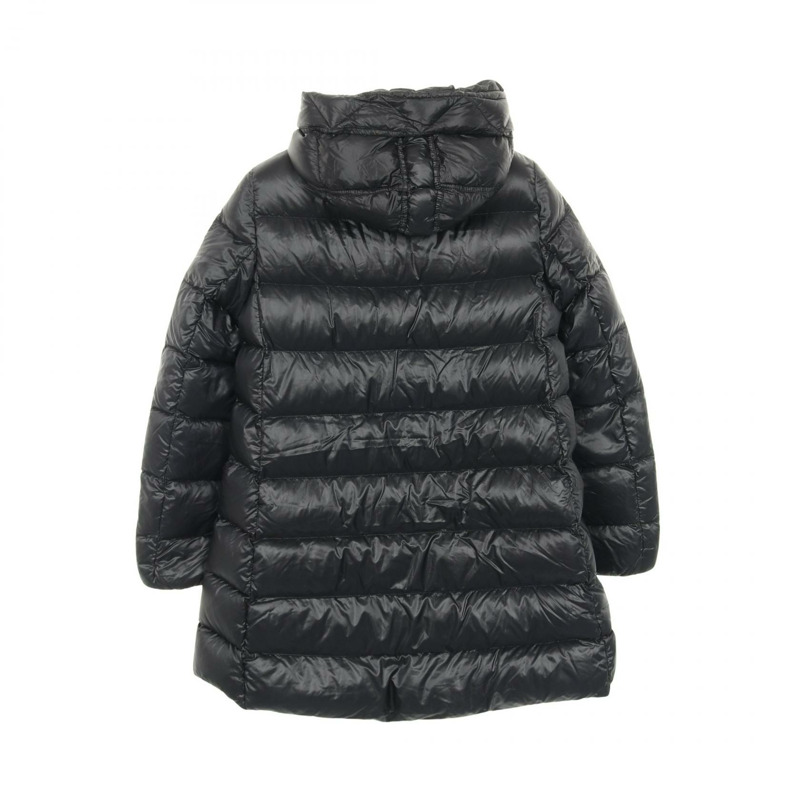 MONCLER SUYEN 帶帽羽絨服 尼龍 黑色 二手 女款-1