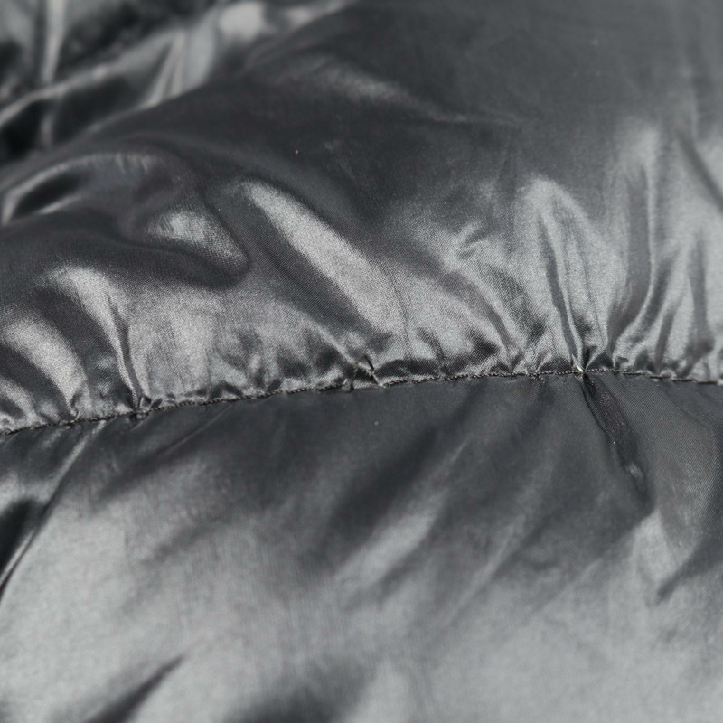 MONCLER SUYEN 帶帽羽絨服 尼龍 黑色 二手 女款-9