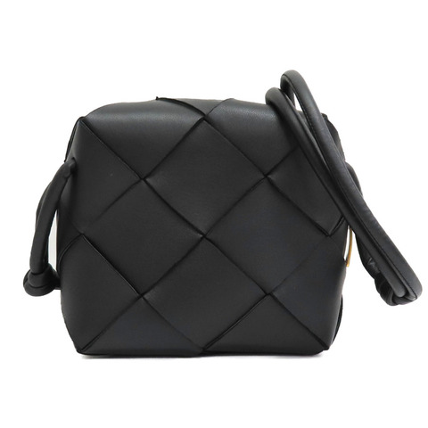 黑色羊皮 Cassette 肩背包 701915【BOTTEGA VENETA BV 寶緹嘉】 701915
