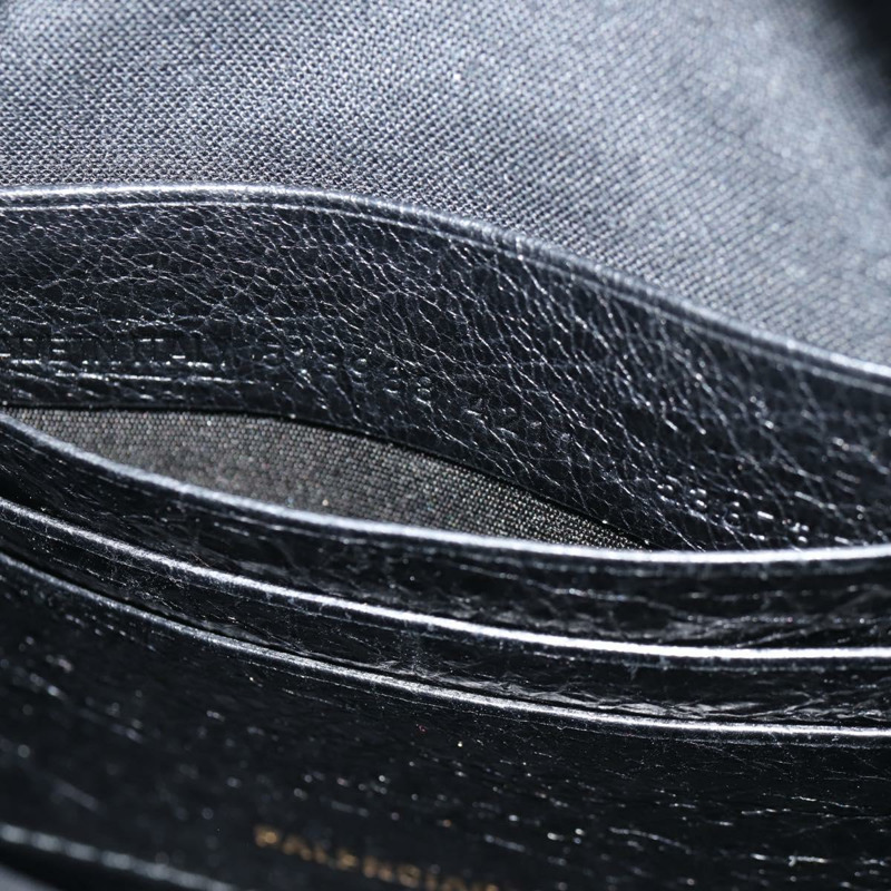 【日本直送】BALENCIAGA Bazaar Shopper XXS 手提包 皮革 2way 藍色 銀色 513988 正品 158835V-10