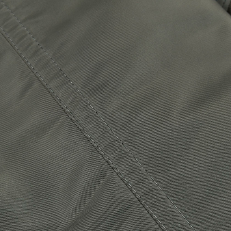 愛馬仕男士棕色聚酯短袖外套（二手）-6