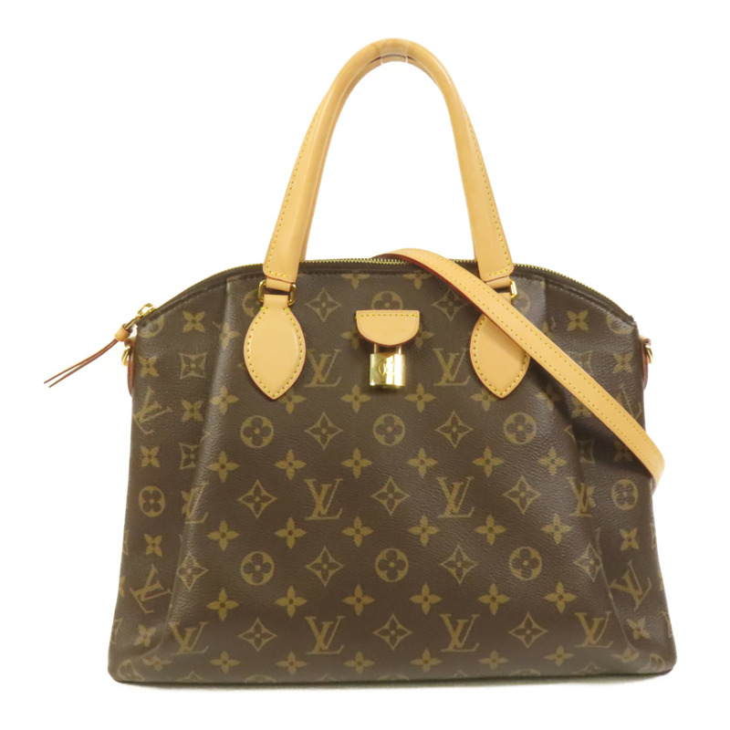 LOUIS VUITTON Monogram Rivoli MM金扣手挽肩背兩用袋-0