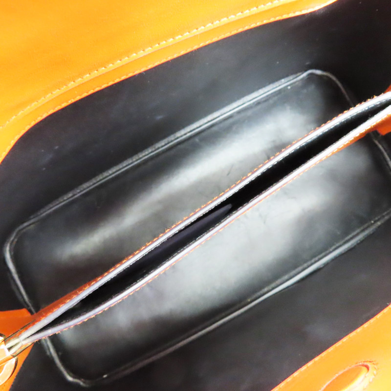 橘色 牛皮 兩用包【PRADA 普拉達】 1BA295-4