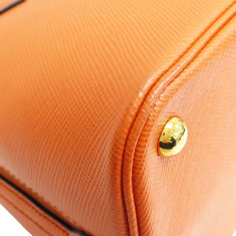 橘色 牛皮 兩用包【PRADA 普拉達】 1BA295-9