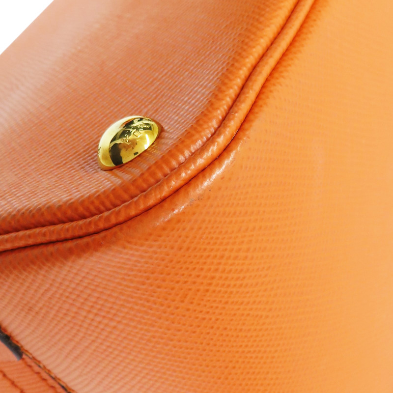 橘色 牛皮 兩用包【PRADA 普拉達】 1BA295-10