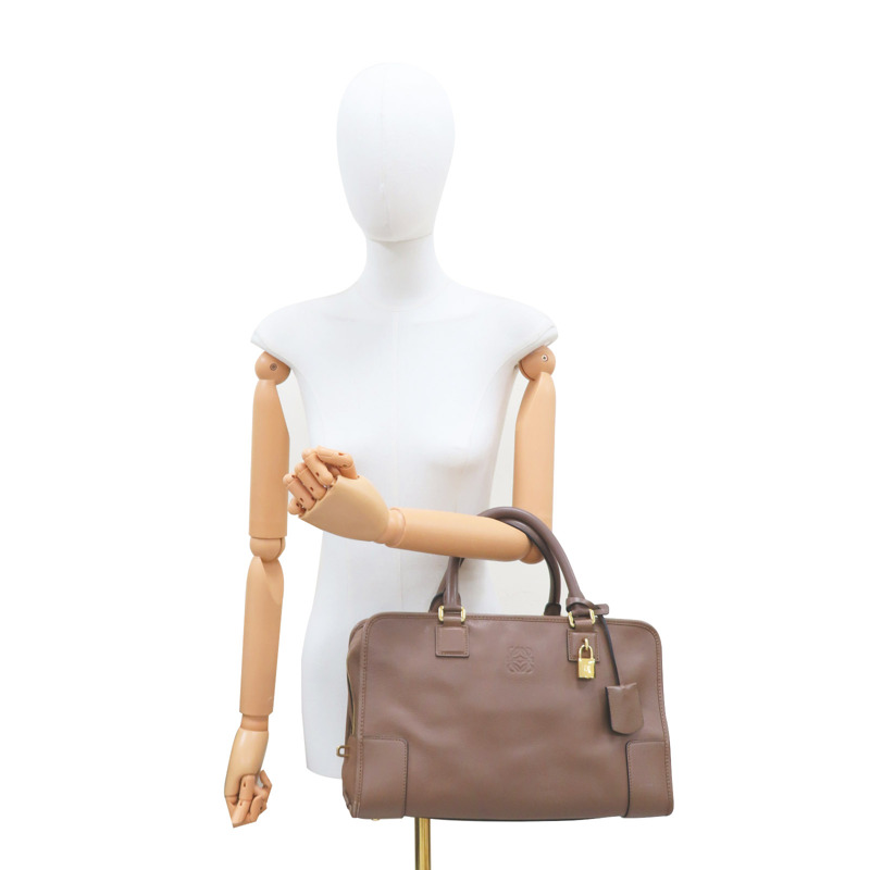 棕色 牛皮 amazona 36 手提包【LOEWE 羅威】 352.79.A22-10