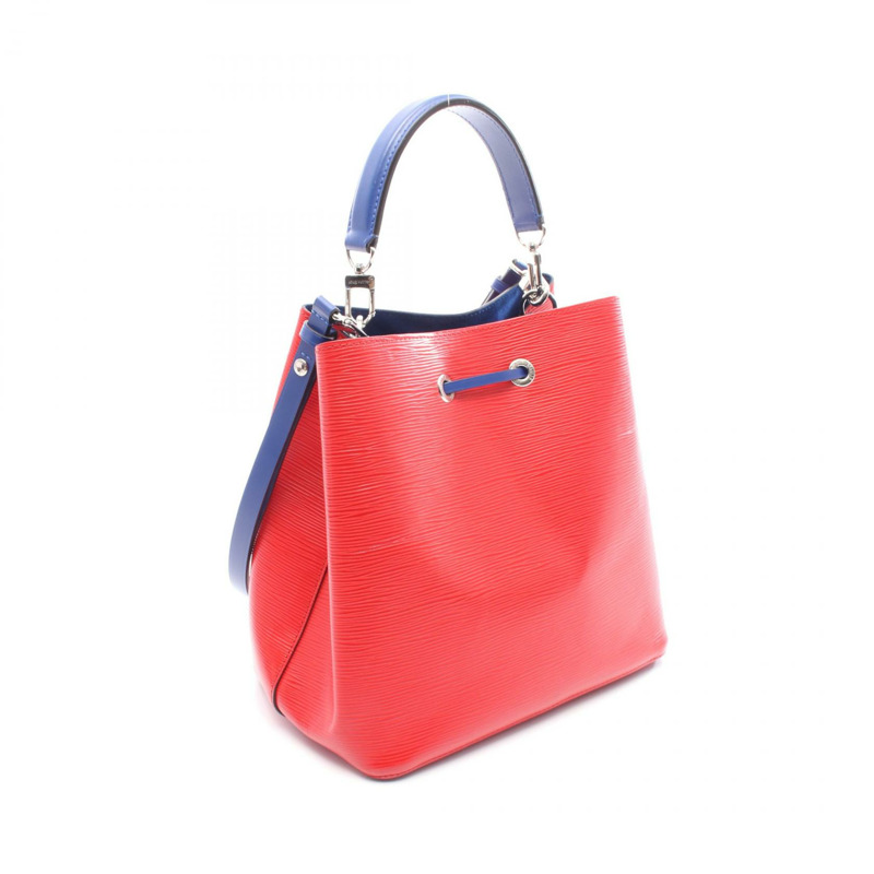 路易威登 Neonoe 斜背抽繩手提包 M54365 Epi 罌粟紅 LV-1