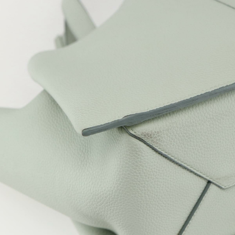 【日本直送】CELINE Trillodo 手提包，皮革材質，淺藍色，金色，正品，貨號 148596M-13