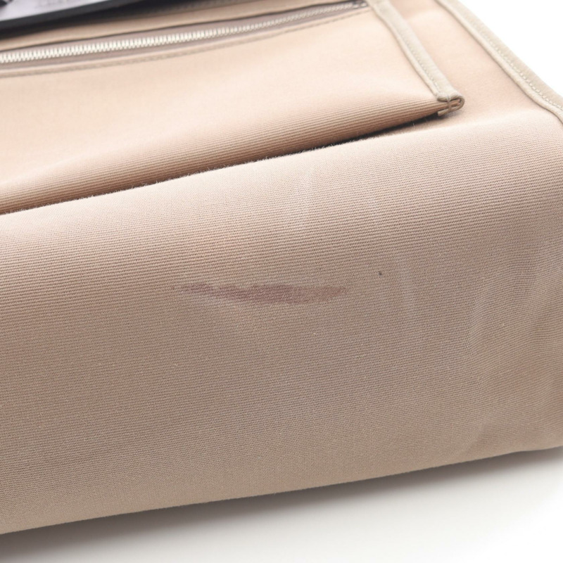 HERMES Herbag 拉鍊小號單肩手提包 R Toile Officier Hunter etupe ebene SHW-5
