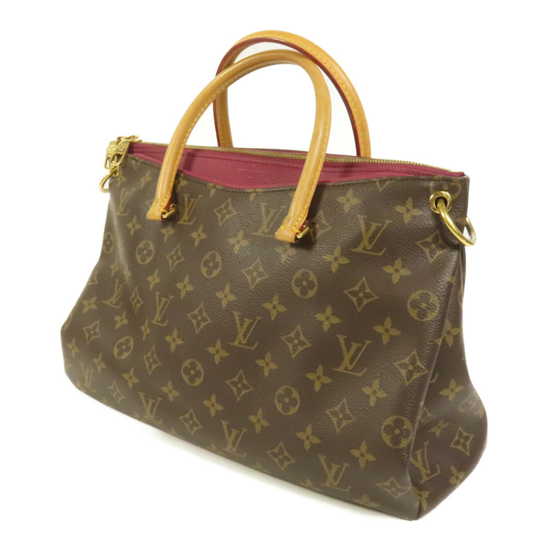 LOUIS VUITTON Monogram Pallas MM金扣手挽肩背兩用袋-2