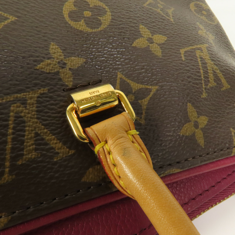 LOUIS VUITTON Monogram Pallas MM金扣手挽肩背兩用袋-6