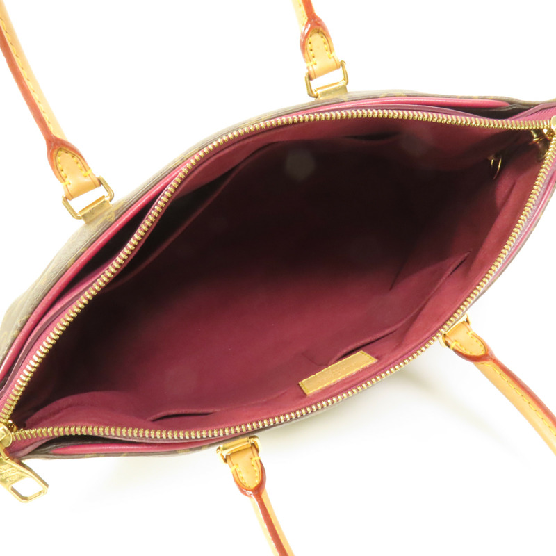 LOUIS VUITTON Monogram Pallas MM金扣手挽肩背兩用袋-7