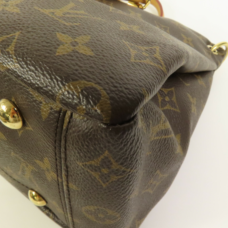LOUIS VUITTON Monogram Pallas MM金扣手挽肩背兩用袋-12