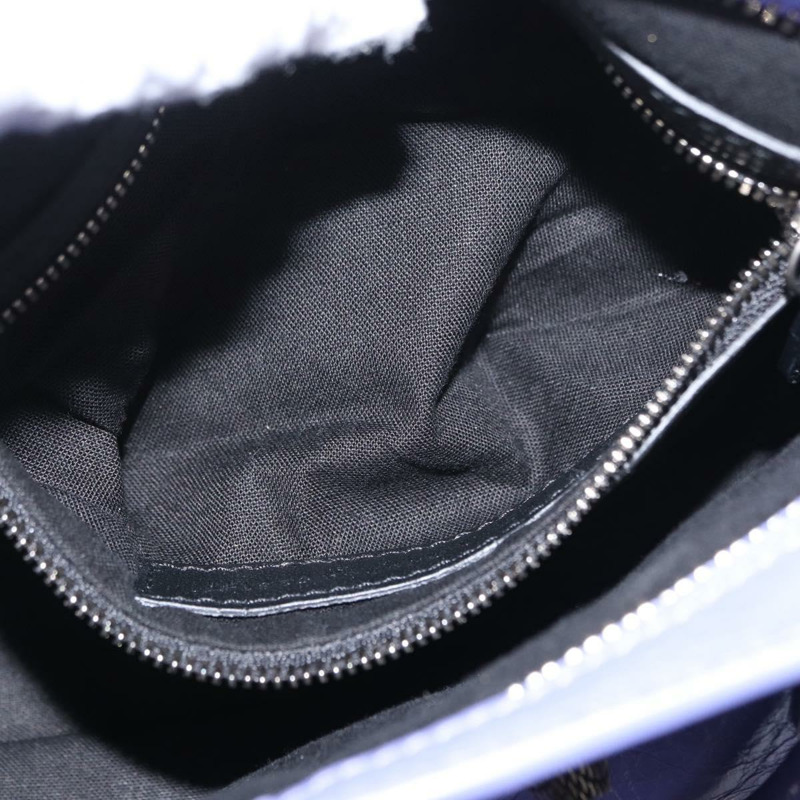 【日本直送】BALENCIAGA Neo Kagoul S 手袋 皮革 兩用 紫色/銀色 751523 正品 158933SM-25